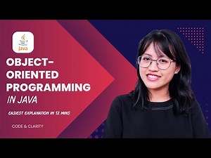 Object Oriented Programming (OOP) in ‪@java‬ | Easy Real-Life Examples + Four pillars of OOP