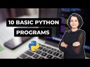 SIMPLE PYTHON PROGRAMS | Class 11 Computer Science | ENGLISH