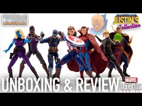 Marvel Legends What If...? Spider-Man, Captain Carter, Dr. Strange, Loki, T'Challa Unboxing & Review