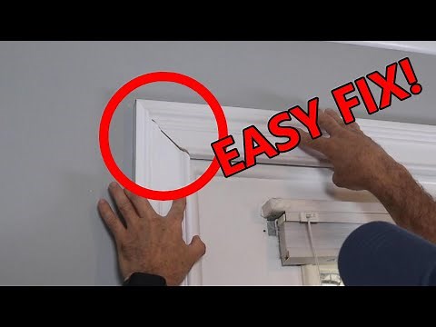 How To Install Door Trim Casing For Beginners! | Paul Ricalde