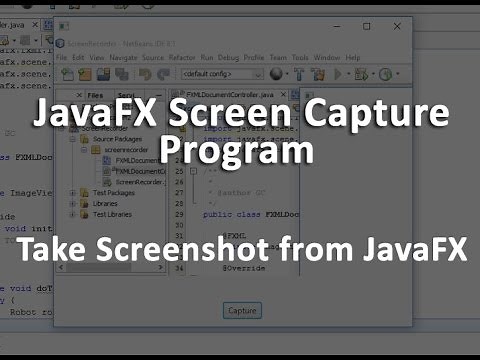 Java Screen Capture Program
