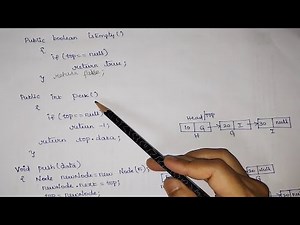 Stack Implementation using Linked List | Program Explain | Java | Data Structures | Algorithms |
