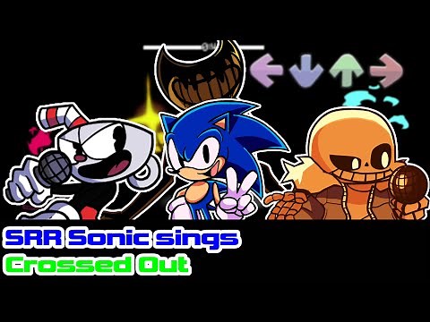 SRR Sonic sings Crossed Out - Friday Night Funkin