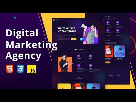 Build a Real world Website Using HTML CSS JavaScript