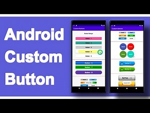 How to Design Button | Custom Buttons | Android Studio