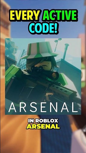 EVERY ACTIVE CODE In Roblox Arsenal!