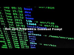 How to Compile and Run Java Program from Command Prompt