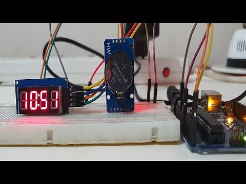 TM1637 4-Digit Display Arduino Clock Using RTC DS3231