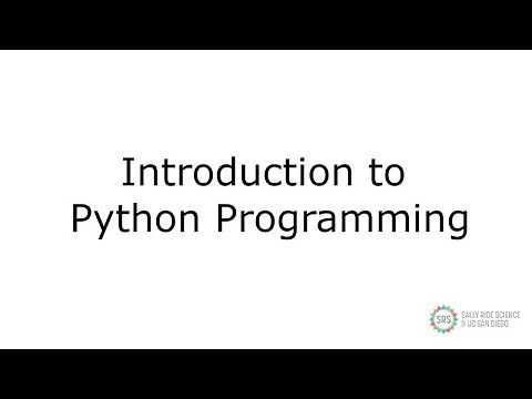 Introduction to Python Programming