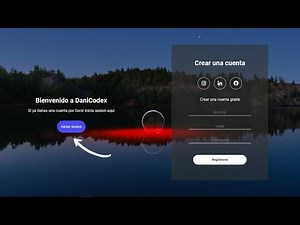 Dynamic registration and login form || HTML CSS JAVASCRIPT