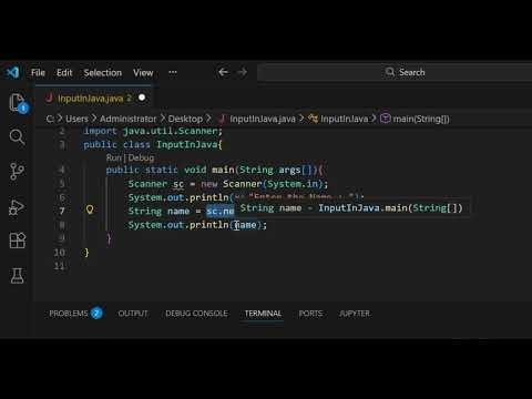 How to Take Input from User in Java | Scanner Class Explained for Beginners