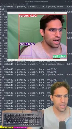 Object Detection in 60 Seconds using Python and YOLOv5 #shorts