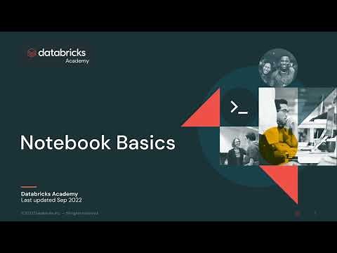 Tutorial - Notebook Basics | Databricks Academy