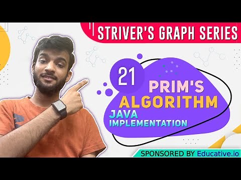 Prim's Algorithm | Java Code Implementation