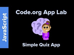 App Lab Simple Quiz App Tutorial