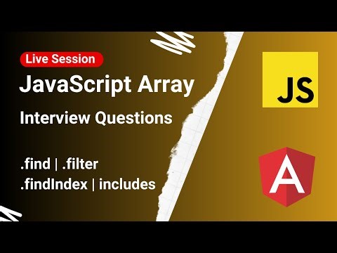 Top JavaScript Interview Questions You MUST Know (Live Discussion + Real Examples) | Array Methods