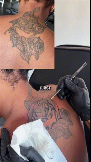 High Contrast Cover Tattoos: A Visual Artistry
