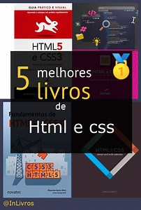 Top 5 melhores livros de html e css - dicas de leitura