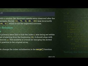Troubleshooting Your Merge Sort Implementation in Python