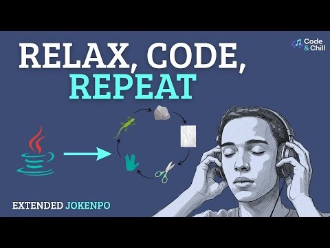 Rock Paper Scissors Lizard Spock in Java | Chill Coding with Lofi