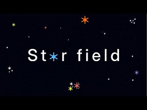 Build a star field animation from scratch in JavaScript and HTML5 canvas