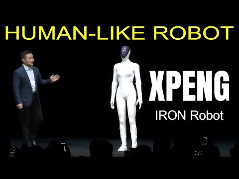XPENG’s IRON Robot Revealed: Humanoid Robot with Bionic Muscles and Solid-State Battery