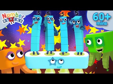 Multiplication Mashup! | Numberblocks Math 1 Hour Compilation | 123 - Numbers Cartoon For Kids