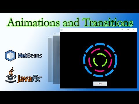 JavaFx Simple Animations & Transitions Scene builder | NetBeans IDE