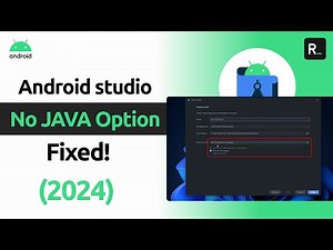 FIXED: No JAVA option in Android Studio Flamingo [2024]