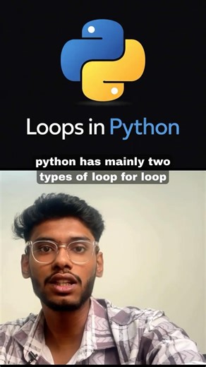 Python Loops Explained in 30 Seconds 🚀 #coding #programming#python #codingbat #education