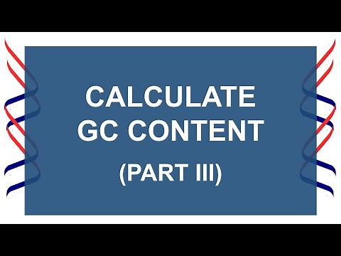 Python for Bioinformatics for Beginners | Calculate GC Content in Multiple Fasta Files