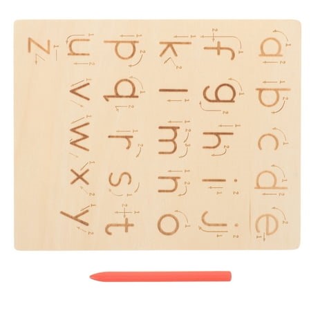1 Set Tracing Board Montessori Practicing Board Wooden Tracing Tool for Kids - Walmart.ca
