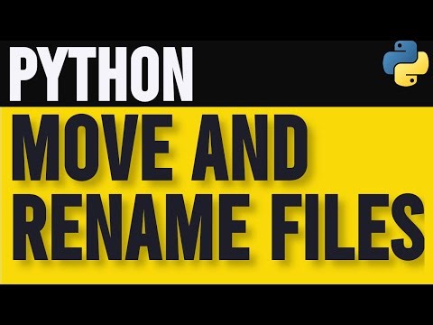 How to Move and Rename Files Using os and shutil in Python