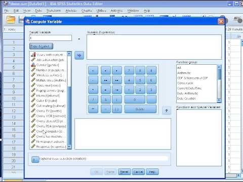 SPSS Tutorials: Compute variables