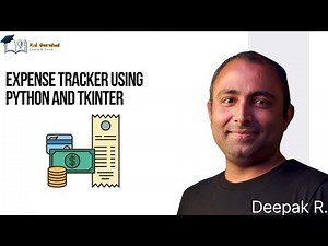 Expense Tracker using Python and Tkinter | Python Tkinter