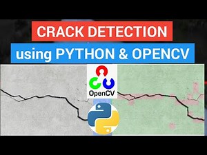 Crack Detection using OpenCV and Python |Crack detection image processing | Image Processing