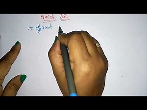 Quick Sort Algorithm | Partition | Part-1/2 | DAA | Lec-17 | Bhanu Priya