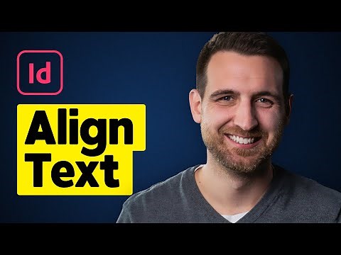 How to Align Text in InDesign