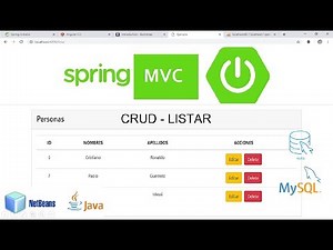 CRUD in Java with SPRING MVC and MYSQL - PART 01