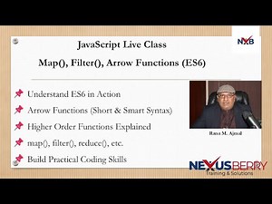 JavaScript Live Coding | Arrow Functions, Map & Filter Explained (ES6 Higher Order Functions)