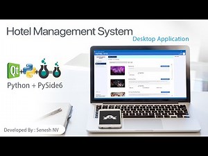 Hotel Management System | Python Desktop Application | Python Pyside6 MySQL | Source Code