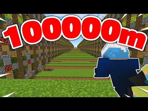 100kmあるアスレチックを完走するまで終われない配信【マインクラフト】