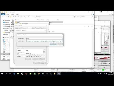 Set Path to JDK 8 on Windows 10
