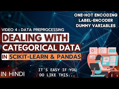 How to Handle Categorical values in Python with Scikit-learn and Pandas | Data Preprocessing.