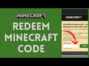 How To Redeem Minecraft Code (Full Guide) | Minecraft Tutorial