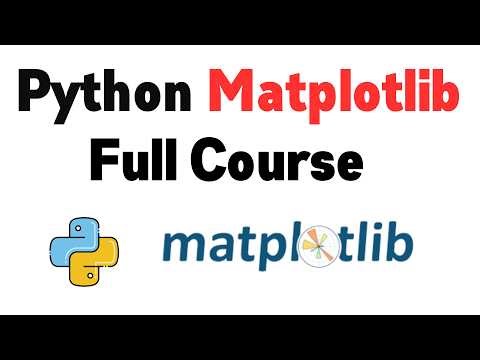 Python Matplotlib Tutorial - Full Course | Matplotlib Library in Python