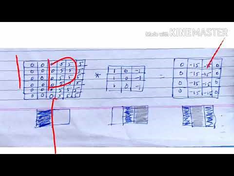 Vertical and Horizontal Edge Detection using CNN - lecture 61/machine learning