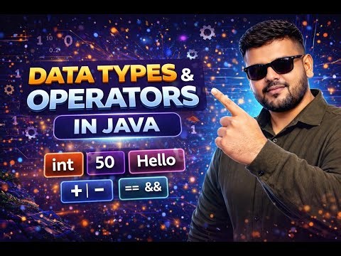 Data Types and Operators in Java | Java Basics for Beginners 🚀