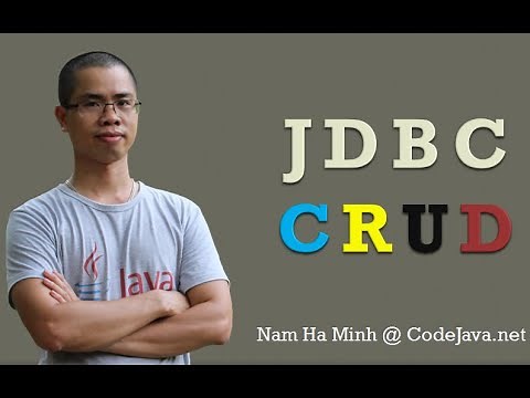 Java JDBC CRUD Tutorial (SQL Insert, Select, Update and Delete Examples)