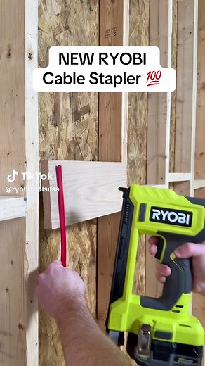 Explore the NEW RYOBI 18V ONE Insulated Cable Stapler